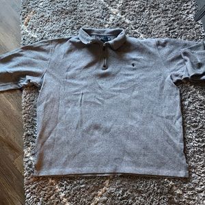 Grey polo pullover